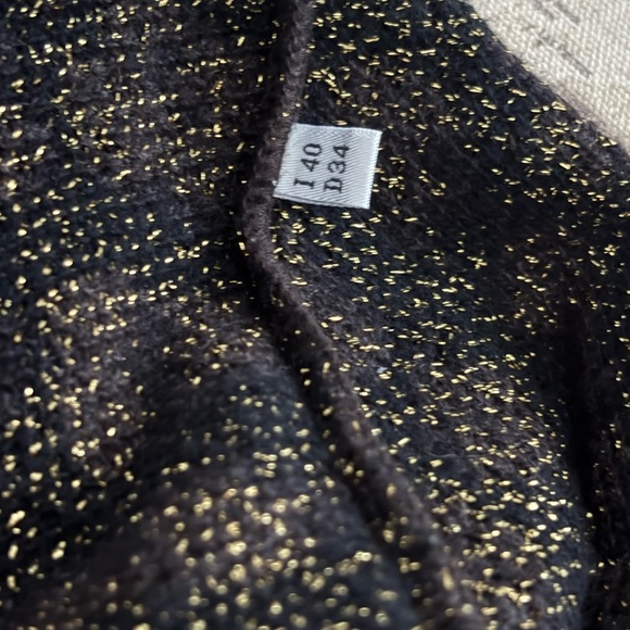 Blumarine Cashmere & Wool Full Zip Hooded Cardigan Textured Leopard Print M - Picture 4 of 14